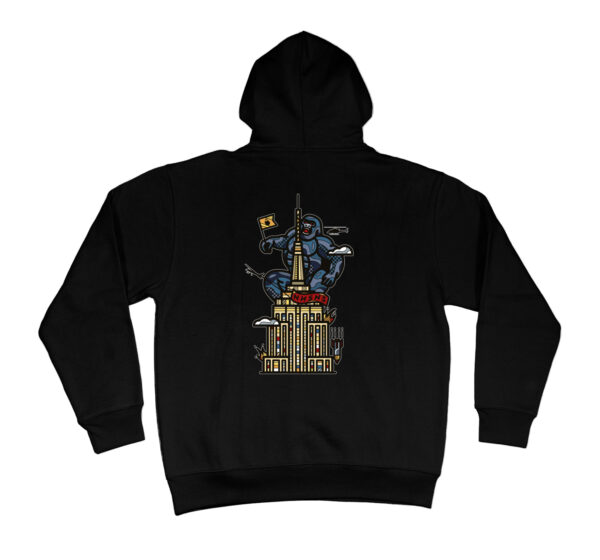 King Kong Hooded Sweater Black