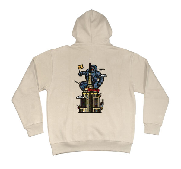 King Kong Hooded Sweater Cement