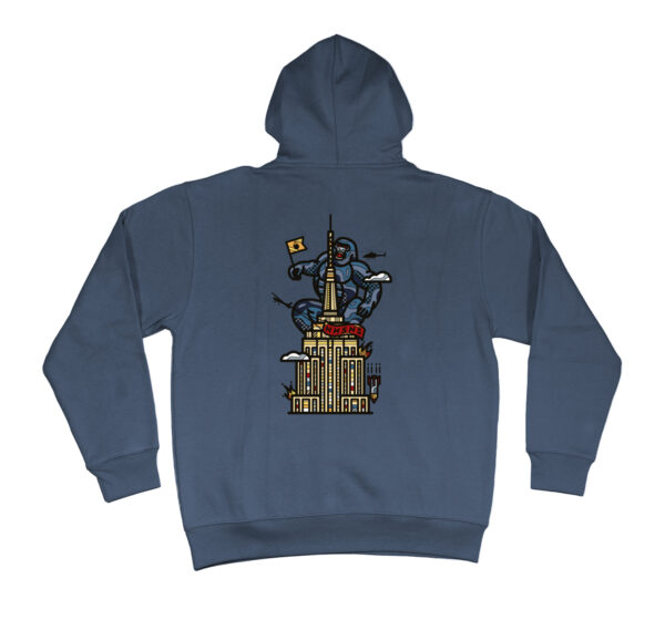 King Kong Hooded Sweater Steel