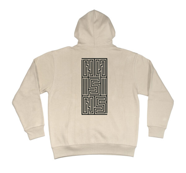 Labyrinth Hooded Sweater Cement