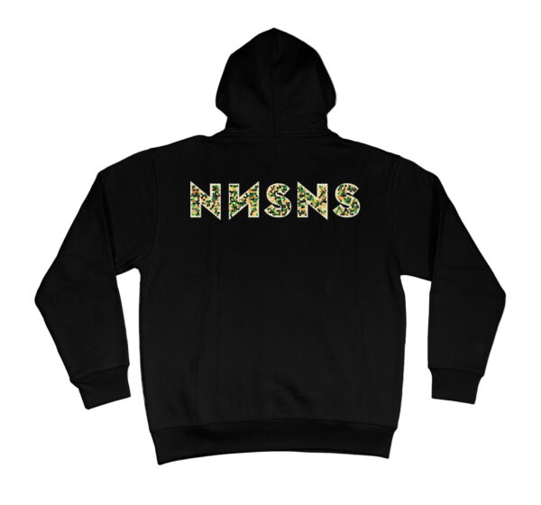 NNSNS Fill Mosaic Hooded Sweater Black