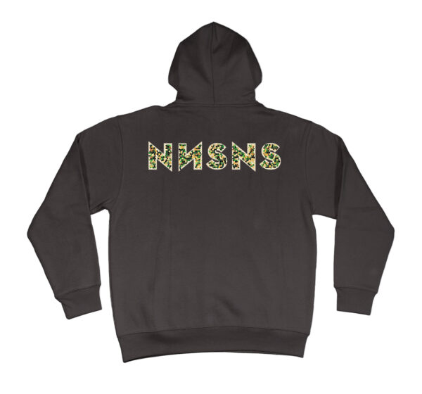 NNSNS Fill Mosaic Hooded Sweater Charcoal