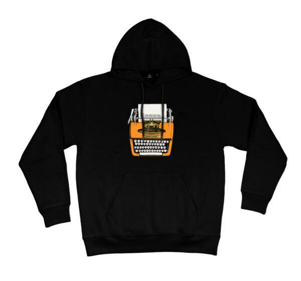 Writer's Block Hooded Sweater Black