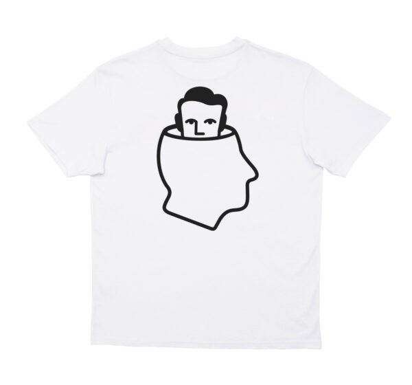 Head Logo Tee White