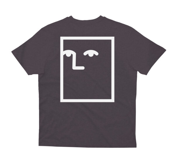 Blockhead Tee Charcoal