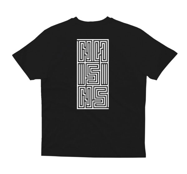 Labyrinth Tee Black