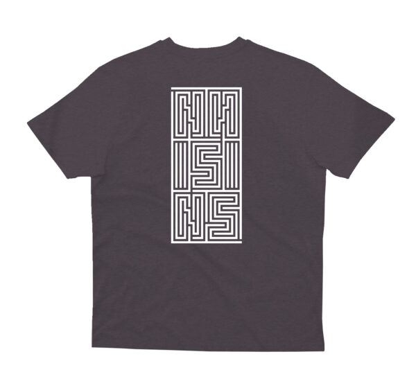 Labyrinth Tee Charcoal