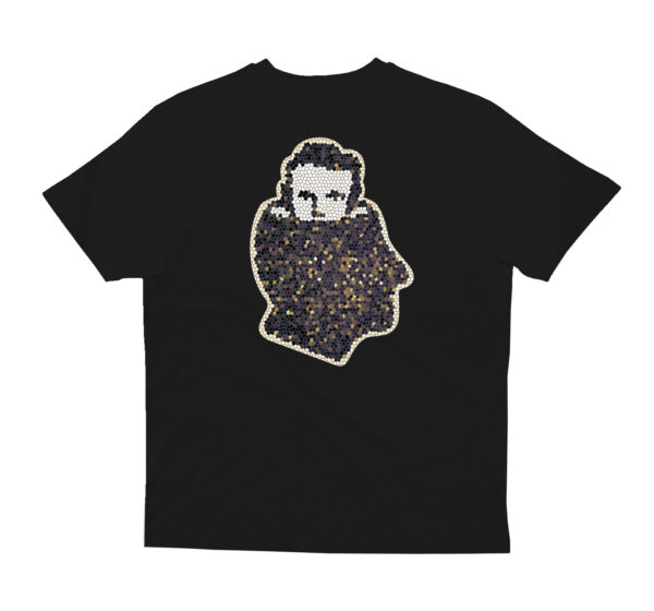 Head Logo Mosaic Tee Black